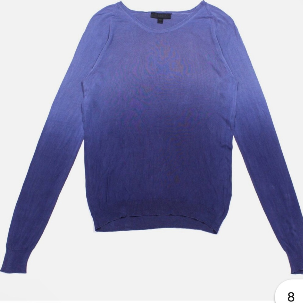 Burberry Prorsum Gradient Silk Sweater